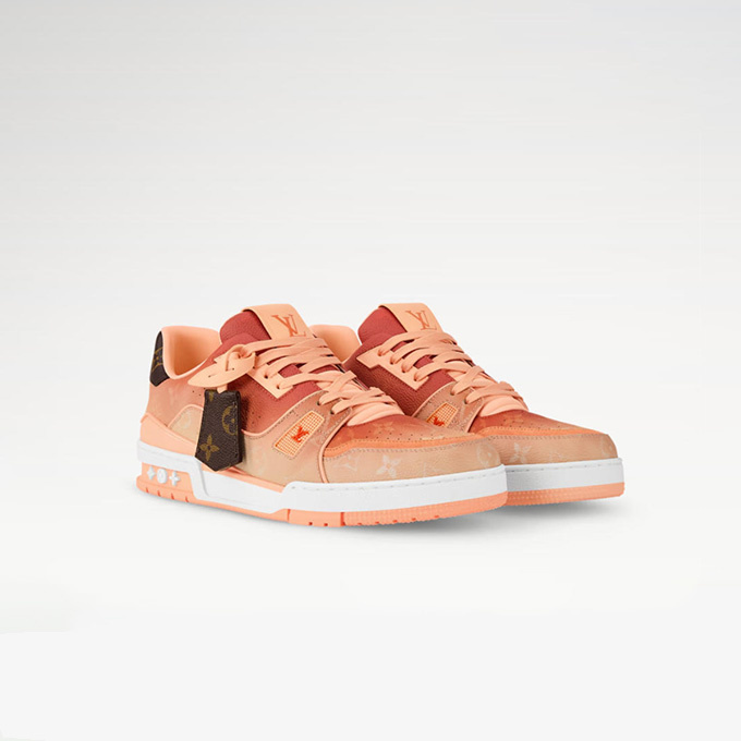 lv louis vuitton trainer gradient sneaker